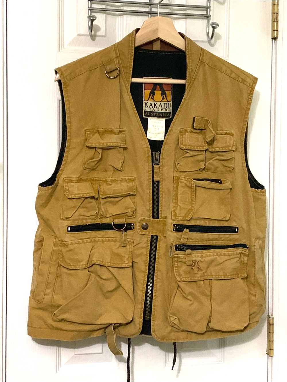Kakadu Traders Multi Pocket Outdoor Delta Utility Vest Vintage